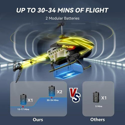 RC Helicopter, Remote Control Helicopter for Kids with 30Mins Flight(2