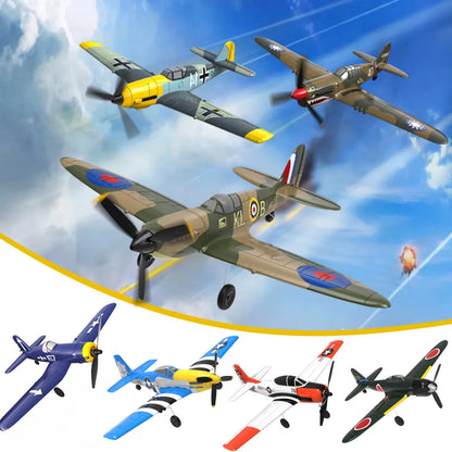 Volantex RC Plane P51D Mustang/F4U Pirate/Spitfire/P40/Zero,Remote-Controlled Aircraft Suitable for Adults and Childr Toys
