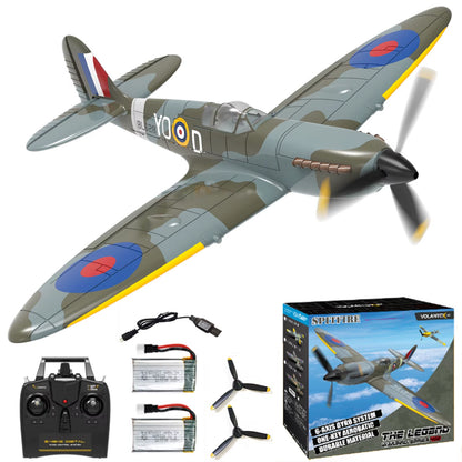 Volantex RC Plane P51D Mustang/F4U Pirate/Spitfire/P40/Zero,Remote-Controlled Aircraft Suitable for Adults and Childr Toys