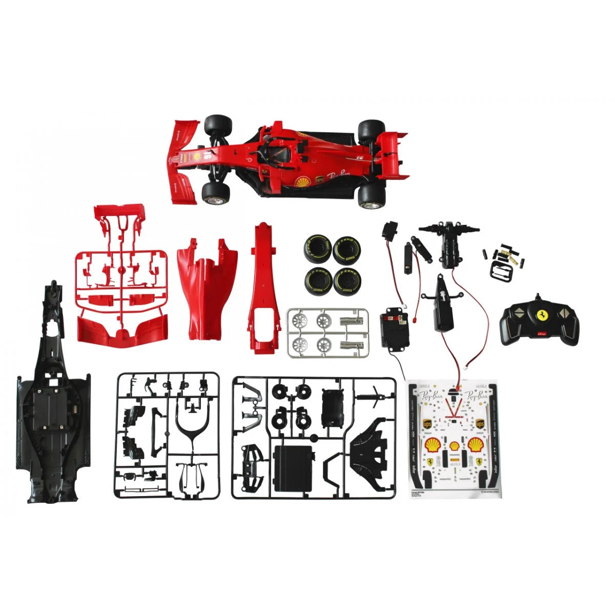 Radio Control Cars with Remote Controller, Red