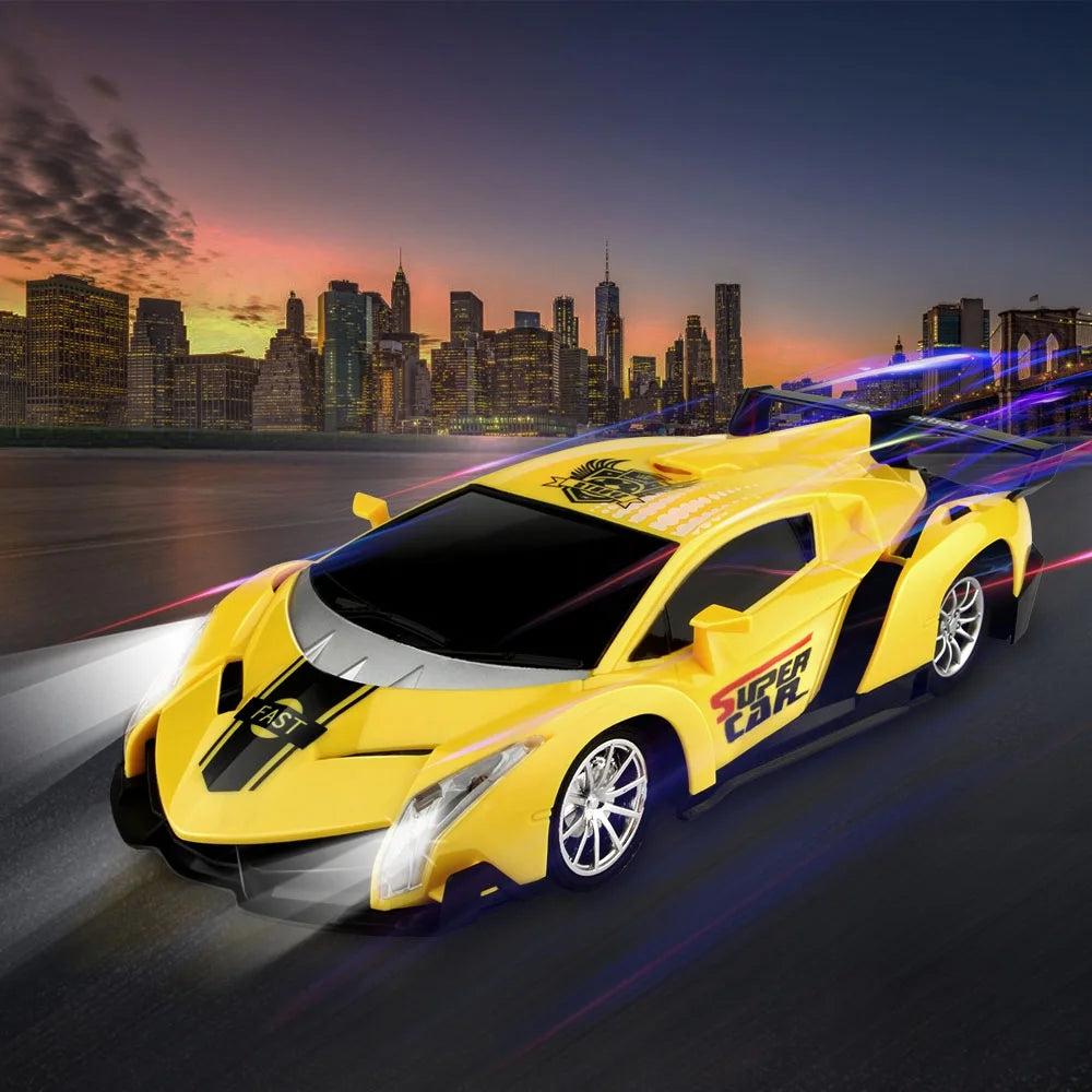 Lamborghini 1/18 RC Racing Cars Remote Control Sport Racing Hobby Toy Car Gift for Kids 3-12 Years Old, Yellow