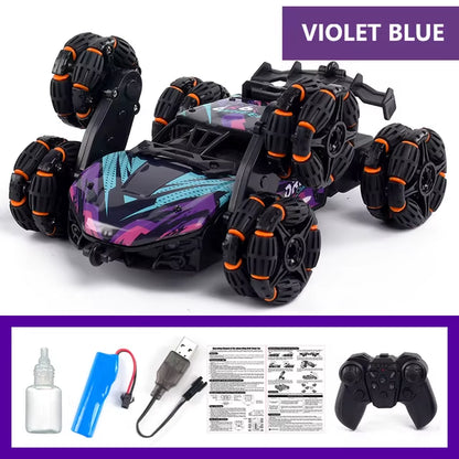 Six Wheels RC Car Toy Spray Twisting Stunt Drift Car Remote Controlled Cars RC Toys for Children Adults Remote Controlled Car