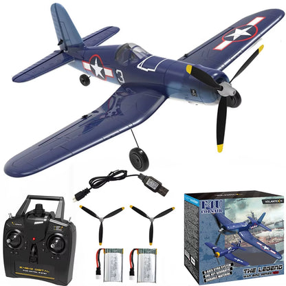 Volantex RC Plane P51D Mustang/F4U Pirate/Spitfire/P40/Zero,Remote-Controlled Aircraft Suitable for Adults and Childr Toys