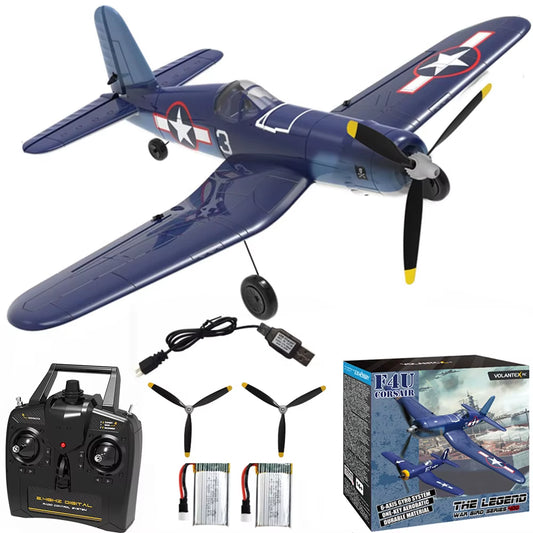 Volantex RC Plane P51D Mustang/F4U Pirate/Spitfire/P40/Zero,Remote-Controlled Aircraft Suitable for Adults and Childr Toys