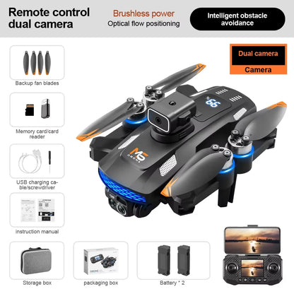 NEW M6 Drone 4K Professional 5G GPS HD Dual Camera Photography Brushless Foldable Quadcopter RC Distance GPS Drones Toys Gift