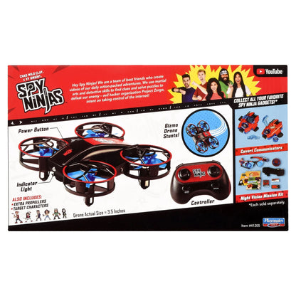 Gizmo 3.5" Drone, Remote Control, Replacement Propellers, and Character Targets