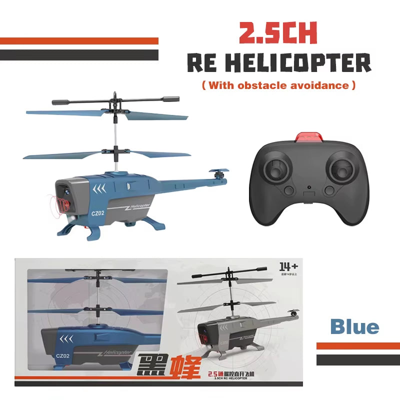 3.5CH 2.5CH RC Helicopter 2.4G Remote Control Helicopters with Obstacle Avoidance Function Radio Controlled Plane Toys for Boys