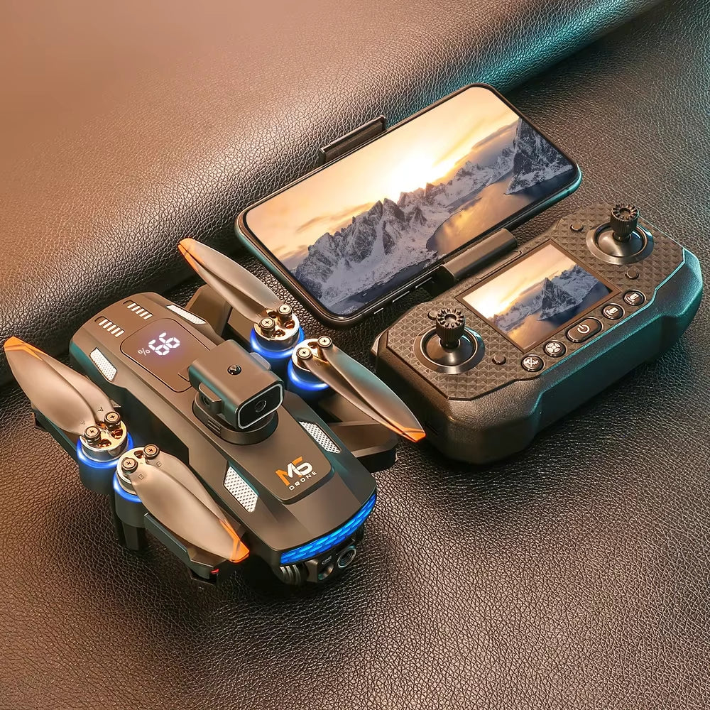 NEW M6 Drone 4K Professional 5G GPS HD Dual Camera Photography Brushless Foldable Quadcopter RC Distance GPS Drones Toys Gift