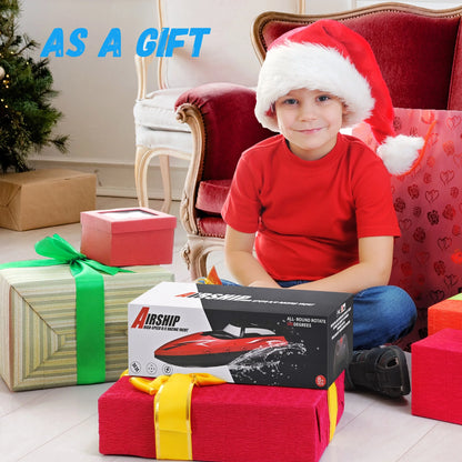 RC Boat - Remote Control Boat for Adults & Kids,12+Kmh RC Boat for Pools/Lakes/River/Water with 2 Rechargeable Batteries