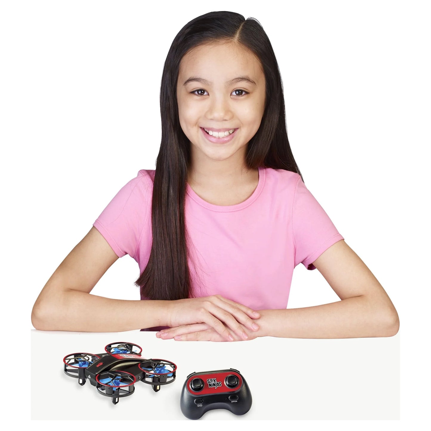 Gizmo 3.5" Drone, Remote Control, Replacement Propellers, and Character Targets