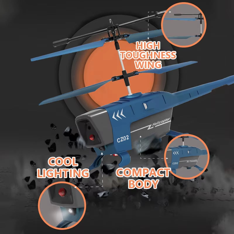 3.5CH 2.5CH RC Helicopter 2.4G Remote Control Helicopters with Obstacle Avoidance Function Radio Controlled Plane Toys for Boys